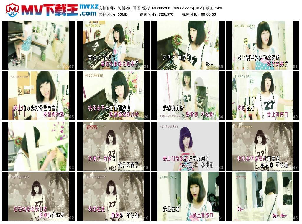 阿悄-梦_国语_流行_MD305268